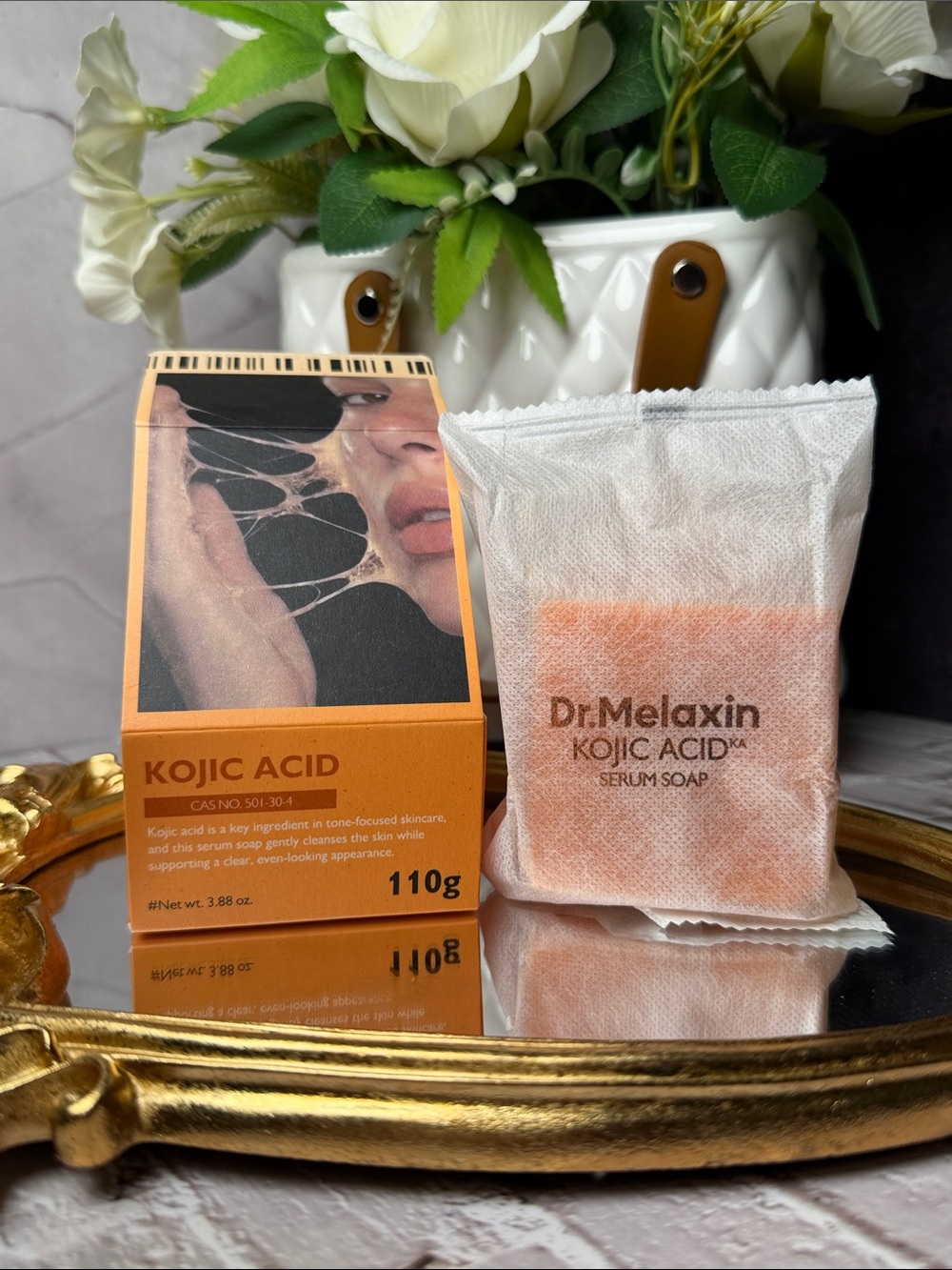 Kojic Acid Serum Soap - Orange